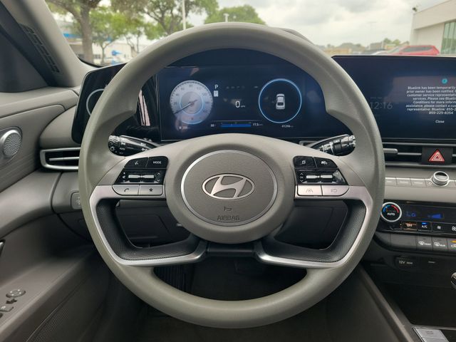 2024 Hyundai Elantra SEL White at DeMontrond Gulf Freeway