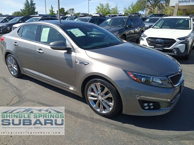Titanium Silver 2014 Kia Optima SXL Turbo Sedan Front-Wheel Drive 6-Speed Automatic