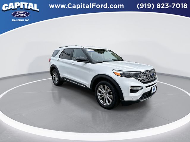 Certified 2021 Ford Explorer Limited with VIN 1FMSK8FH2MGB07462 for sale in Raleigh, NC