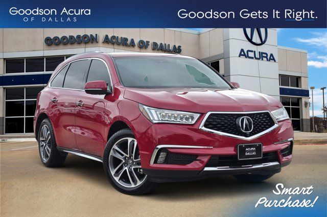 San Marino Red 2018 Acura MDX SUV / Crossover 9-Speed Automatic