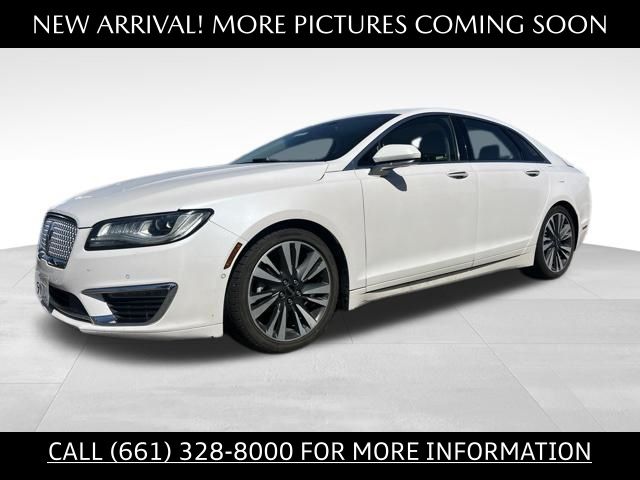 White Platinum Clearcoat Metallic 2017 Lincoln MKZ Hybrid Sedan Front-Wheel Drive Continuously Variable Transmission