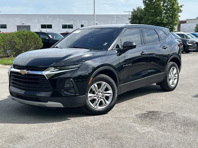 Black 2022 Chevrolet Blazer SUV / Crossover Front-Wheel Drive 9-Speed Automatic Overdrive