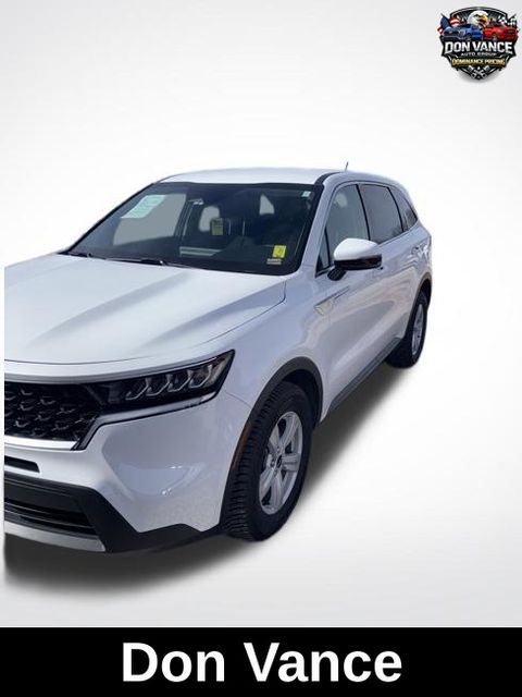 Glacial White Pearl 2022 Kia Sorento LX FWD SUV / Crossover Front-Wheel Drive 8-Speed Automatic