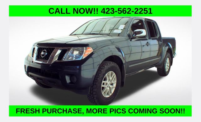 Arctic Blue Metallic 2019 Nissan Frontier Pickup Truck Four-Wheel Drive 5-Speed Automatic Overdrive