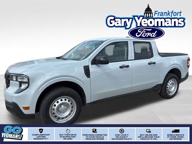 Space White Metallic 2026 Ford Maverick XL SuperCrew AWD Pickup Truck All-Wheel Drive Continuously Variable Transmission