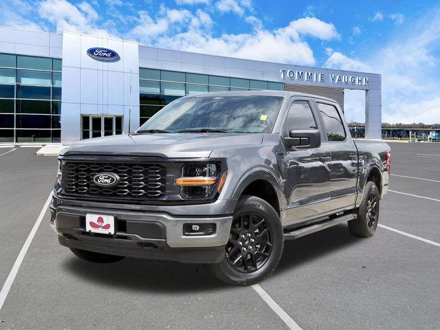 Gray Metallic 2025 Ford F-150 Pickup Truck Four-Wheel Drive Automatic