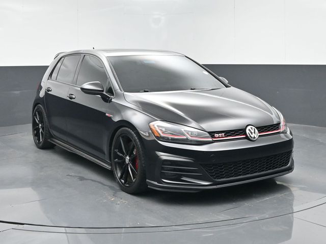 Deep Black 2021 Volkswagen Golf GTI Hatchback Front-Wheel Drive 6-Speed Manual