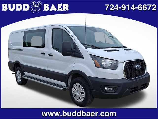 Oxford White 2025 Ford Transit Cargo Van Rear-Wheel Drive 