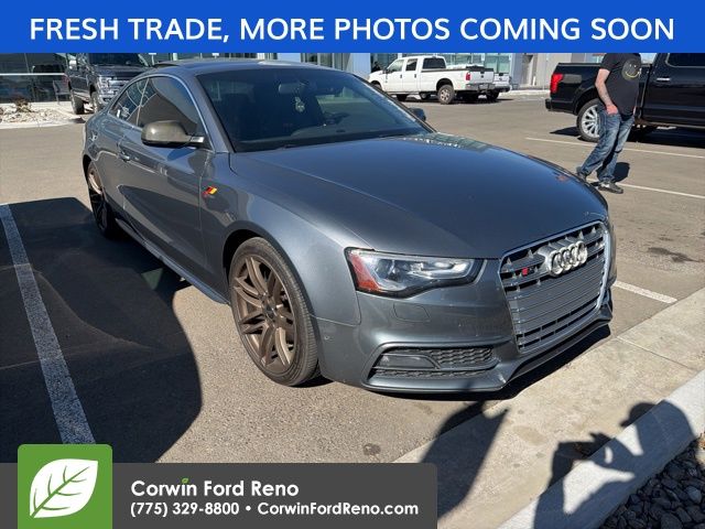 Gray 2015 Audi S5 3.0T quattro Premium Plus Coupe AWD Coupe All-Wheel Drive 7-Speed Automatic
