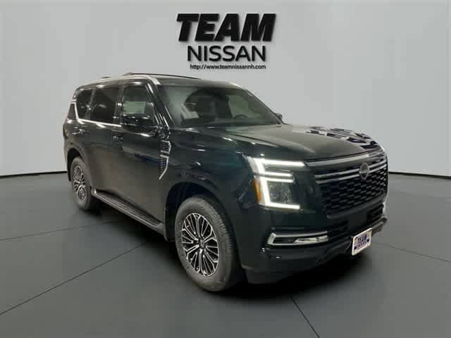 Super Black 2025 Nissan Armada SL 4WD SUV / Crossover Four-Wheel Drive 9-Speed Automatic
