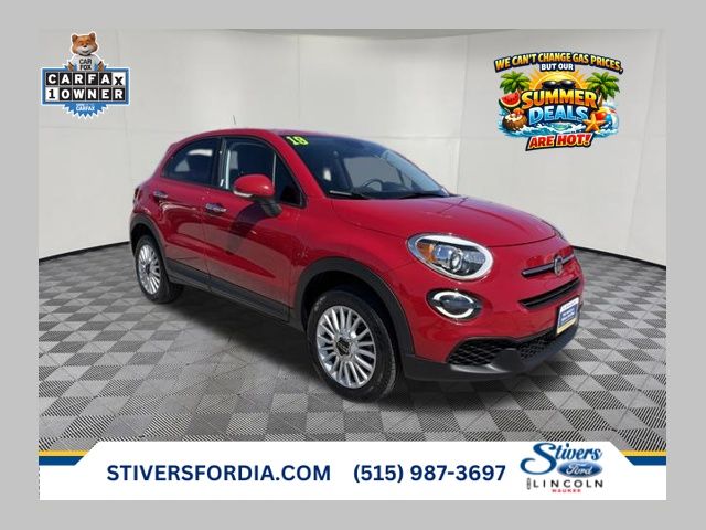 Rosso Passione (Red Hypnotique Clear Coat) 2019 FIAT 500X SUV / Crossover All-Wheel Drive 9-Speed Automatic