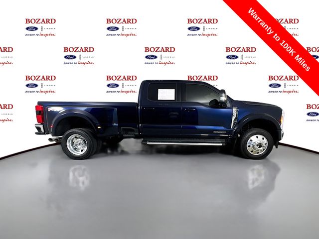 2023 Blue Metallic Ford Super Duty F-450 DRW Lariat DRW 4X4 Truck