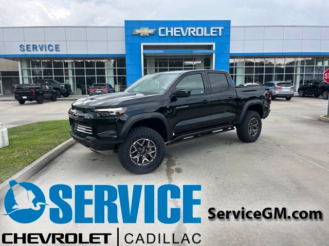 Black 2026 Chevrolet Colorado Pickup Truck Four-Wheel Drive 8-Speed Automatic