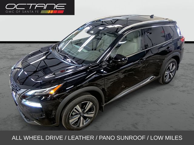 Super Black 2023 Nissan Rogue SUV / Crossover All-Wheel Drive Continuously Variable Transmission
