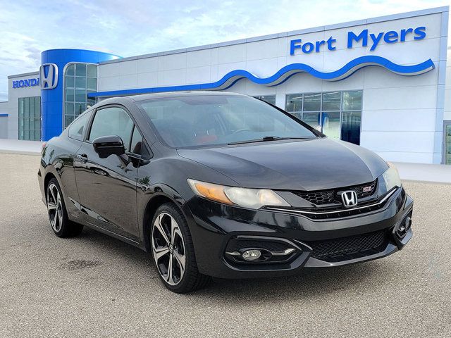 Crystal Black Pearl 2014 Honda Civic Coupe Si Coupe Front-Wheel Drive 6-Speed Manual