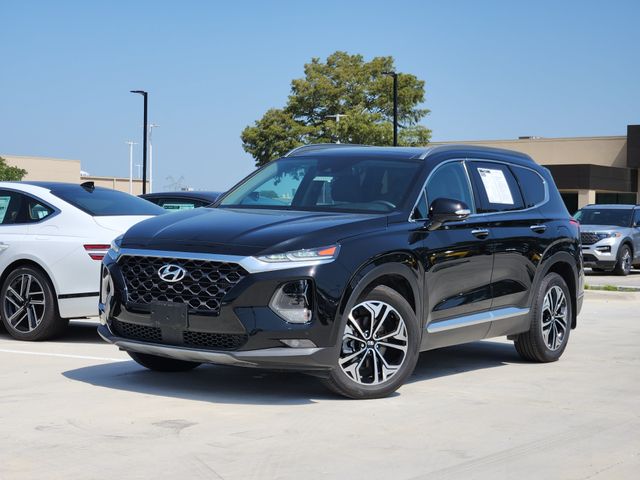 Twilight Black 2020 Hyundai Santa Fe SUV / Crossover Front-Wheel Drive 8-Speed Automatic
