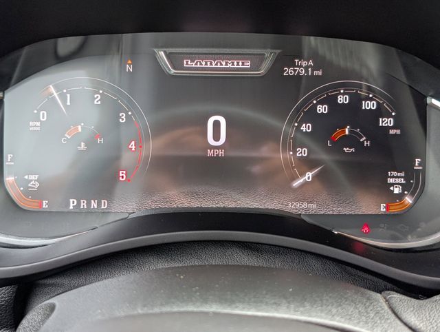 2025 Ram 3500 Laramie White at DeMontrond Auto Country
