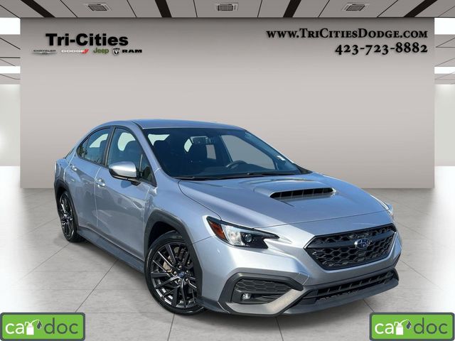 Ice Silver Metallic 2022 Subaru WRX Sedan All-Wheel Drive 6-Speed Manual