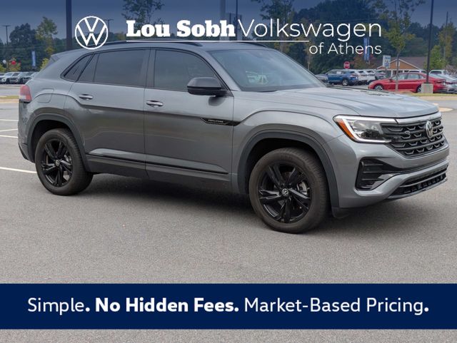Platinum Gray Metallic 2025 Volkswagen Atlas Cross Sport SUV / Crossover All-Wheel Drive 8-Speed Automatic