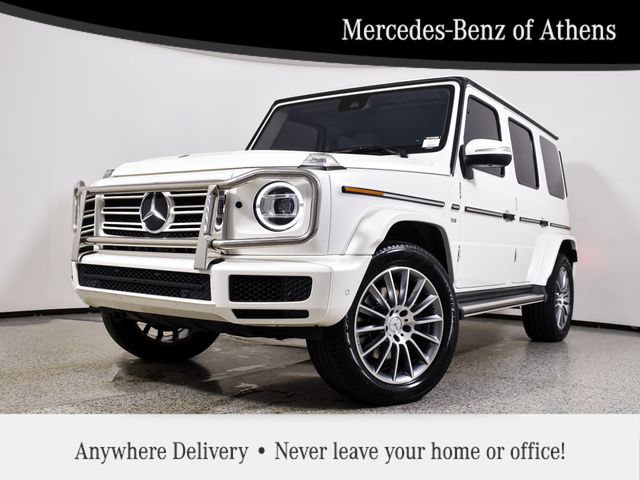 designo Diamond White Metallic 2021 Mercedes-Benz G-Class G 550 4MATIC SUV / Crossover All-Wheel Drive 9-Speed Automatic
