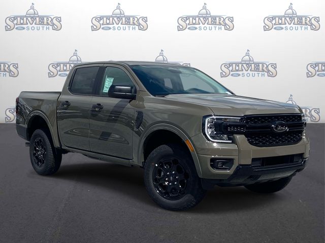Gray 2026 Ford Ranger Pickup Truck Four-Wheel Drive Automatic
