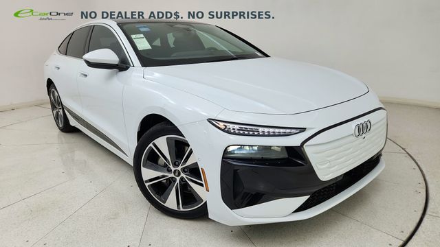 Glacier White Metallic 2025 Audi A6 e-tron Sportback Premium Plus RWD Sedan Rear-Wheel Drive Automatic