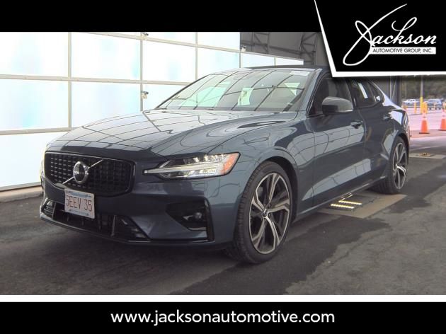 Blue 2025 Volvo S60 B5 Core AWD Sedan All-Wheel Drive Automatic