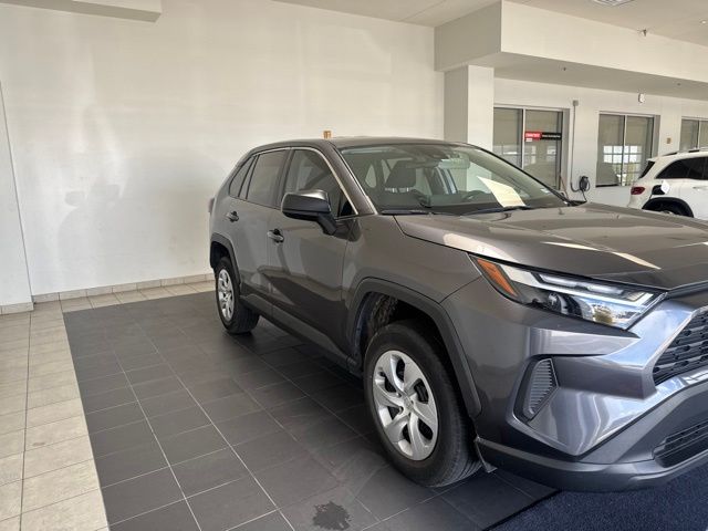 2025 Toyota RAV4 LE Gray at Texan Dodge Chrysler Jeep Ram