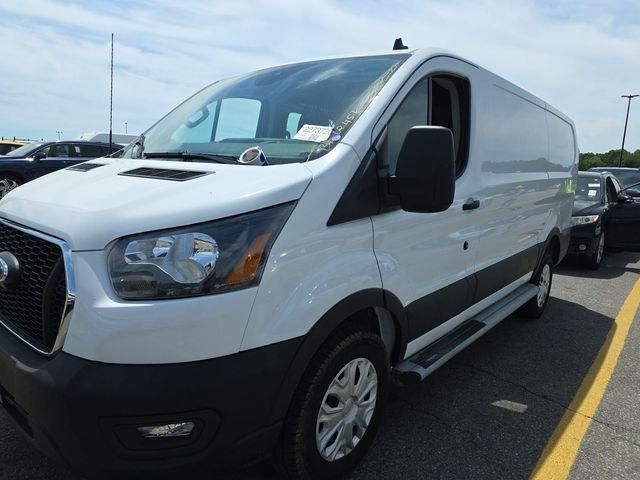 Oxford White 2025 Ford Transit Cargo Van Rear-Wheel Drive 