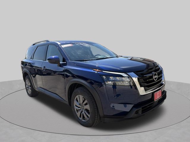 Deep Ocean Blue Pearl 2025 Nissan Pathfinder SUV / Crossover All-Wheel Drive 9-Speed Automatic