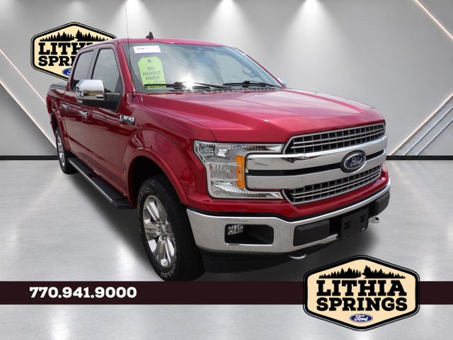 Red Metallic 2020 Ford F-150 Pickup Truck Four-Wheel Drive Automatic