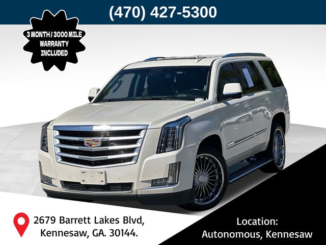 White Diamond Tricoat 2015 Cadillac Escalade Premium RWD SUV / Crossover Rear-Wheel Drive 8-Speed Automatic