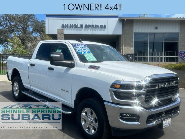 Bright White Clearcoat 2026 RAM 2500 Pickup Truck Four-Wheel Drive 8-Speed Automatic