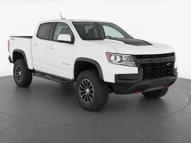 Summit White 2022 Chevrolet Colorado Pickup Truck Four-Wheel Drive 8-Speed Automatic