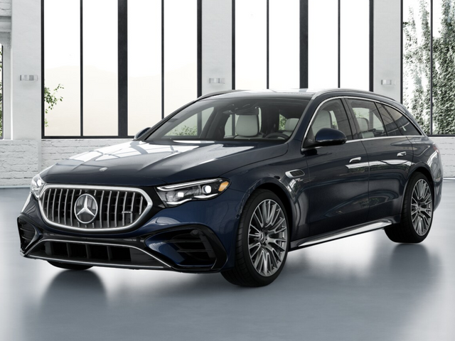 Nautical Blue Metallic 2026 Mercedes-Benz E-Class AMG E 53 Hybrid 4MATIC+ Sedan All-Wheel Drive 9-Speed Automatic