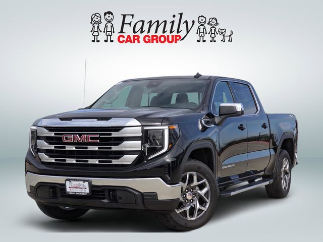 Onyx Black 2024 GMC Sierra 1500 Pickup Truck Four-Wheel Drive 8-Speed Automatic