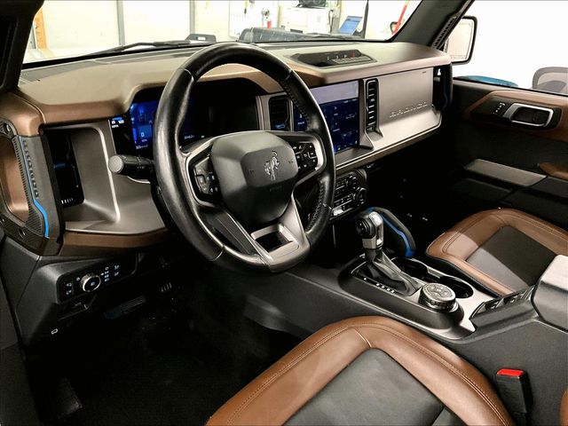 2021 Ford Bronco Outer Banks White at Bob Ruth Ford