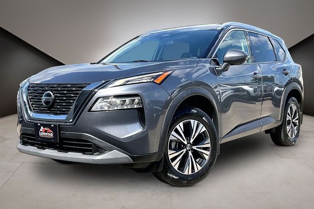 Gray (Gun Metallic) 2021 Nissan Rogue SUV / Crossover Front-Wheel Drive Continuously Variable Transmission