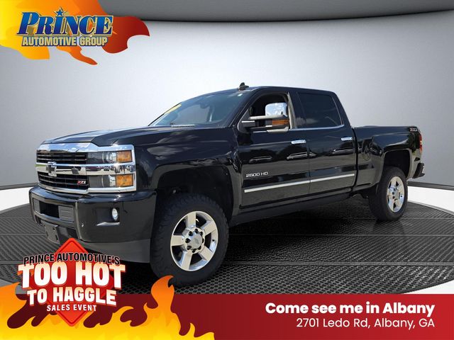 Black 2016 Chevrolet Silverado 2500HD Pickup Truck Four-Wheel Drive 6-Speed Automatic
