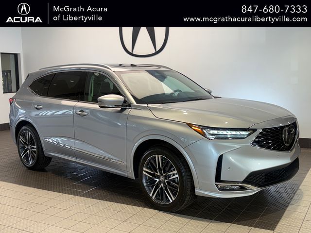 Solar Silver Metallic 2026 Acura MDX SH-AWD with Advance Package SUV / Crossover All-Wheel Drive Automatic