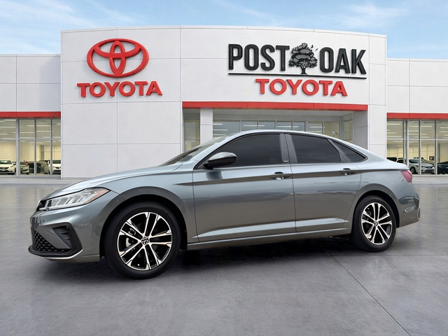 Platinum Gray Metallic 2025 Volkswagen Jetta Sport FWD Sedan Front-Wheel Drive 8-Speed Automatic