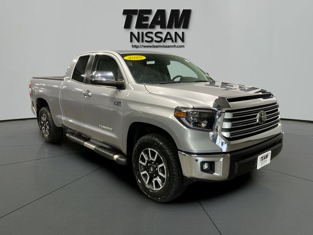 Silver Sky Metallic 2020 Toyota Tundra Pickup Truck Four-Wheel Drive 6-Speed Automatic