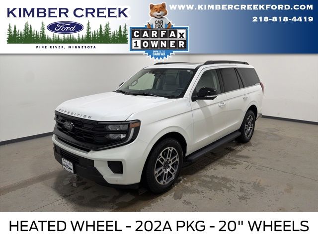 Star White Metallic Tri-Coat 2025 Ford Expedition Active 4WD SUV / Crossover Four-Wheel Drive Automatic