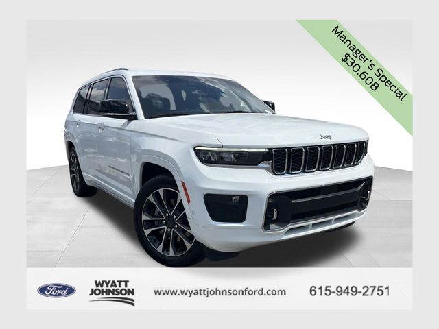 Bright White Clearcoat 2023 Jeep Grand Cherokee L SUV / Crossover Four-Wheel Drive 8-Speed Automatic