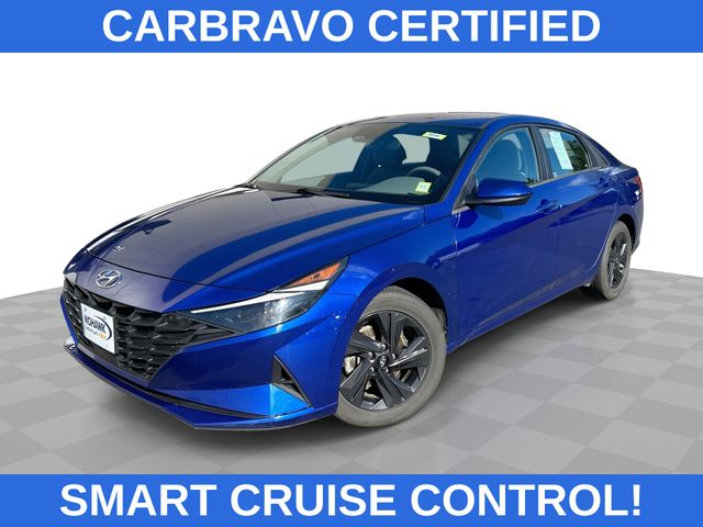 Intense Blue 2022 Hyundai Elantra Sedan Front-Wheel Drive Continuously Variable Transmission