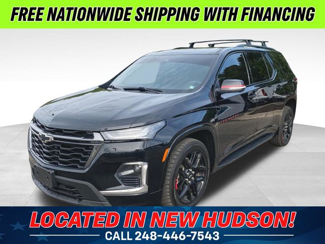Mosaic Black Metallic 2023 Chevrolet Traverse SUV / Crossover Four-Wheel Drive 9-Speed Automatic