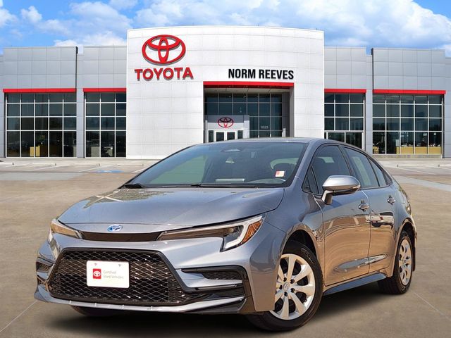 Celestite 2024 Toyota Corolla Hybrid Sedan Front-Wheel Drive Continuously Variable Transmission