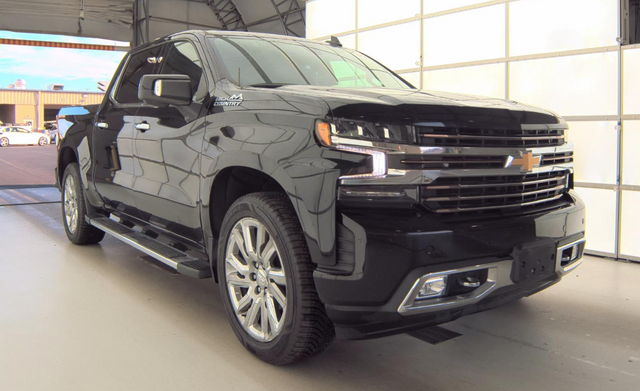 Black 2019 Chevrolet Silverado 1500 Pickup Truck Four-Wheel Drive 8-Speed Automatic