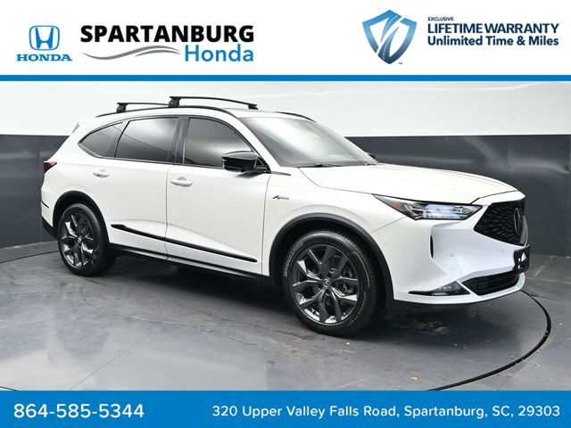 Platinum White Pearl 2024 Acura MDX SH-AWD with A-SPEC Package SUV / Crossover All-Wheel Drive Automatic