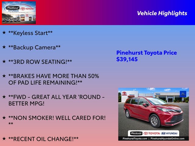 Used 2025 Toyota Sienna Van